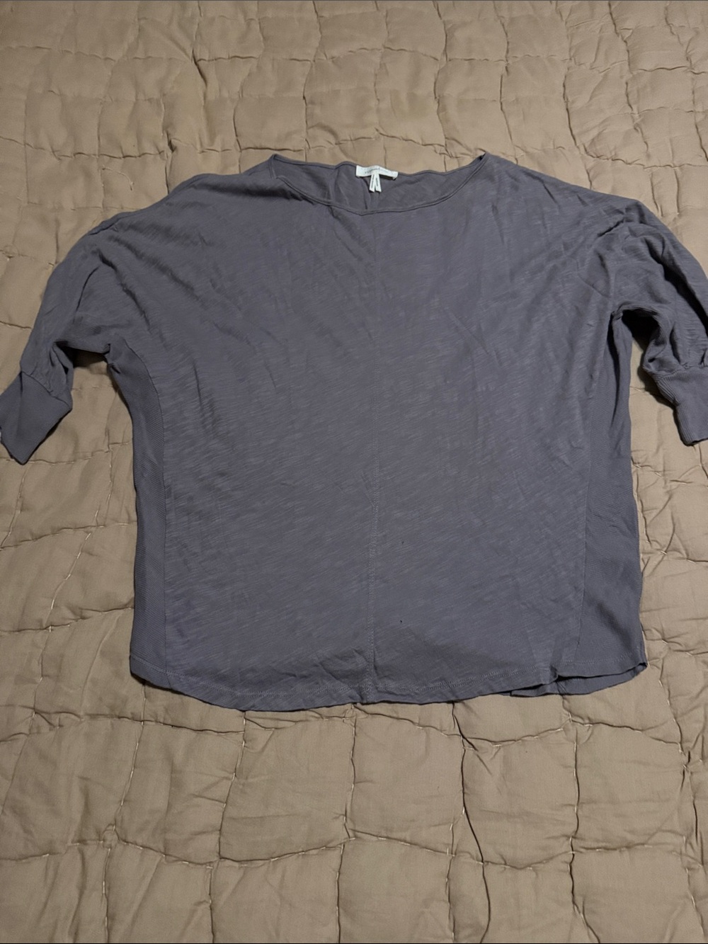 Women’s Relaxed Crewneck Top in light purple